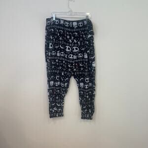 Disney Velour Nightmare Before Christmas Sleep Pant Jogger SZ 3X